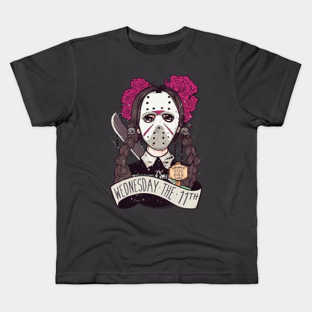 Is NOT Friday the 13th Kids T-Shirt by Frajtgorski